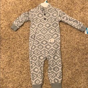 Brand new Size 24 month neutral jumpsuit
